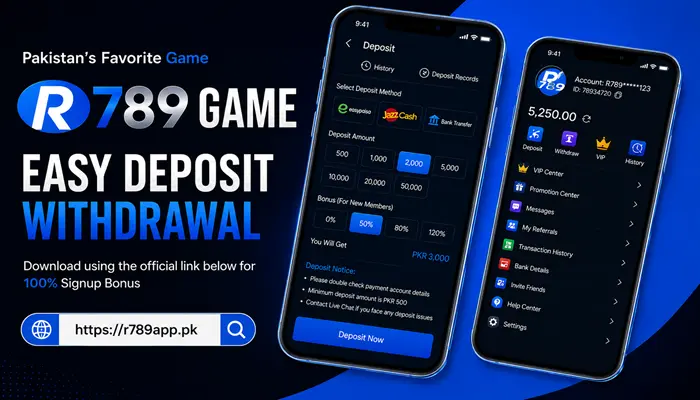 Easy Depost and Withdraw Guide in R789 Game